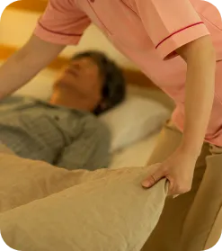 訪問介護の様子