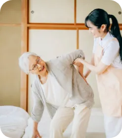 重度訪問介護の様子